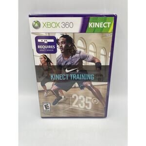 Nike + Kinect Training Microsoft Xbox 360 2012 Game Sealed Brand New